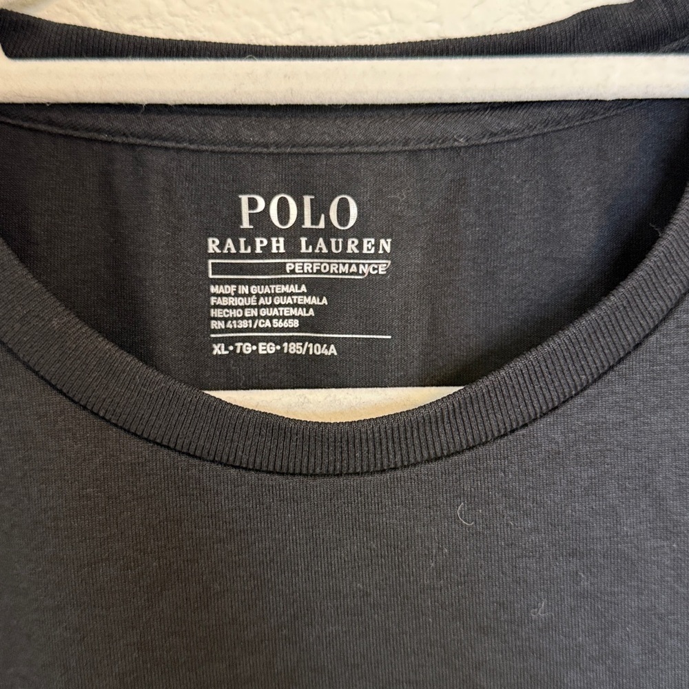 Polo by Ralph Lauren Black Performance Tee - Picture 3 of 5